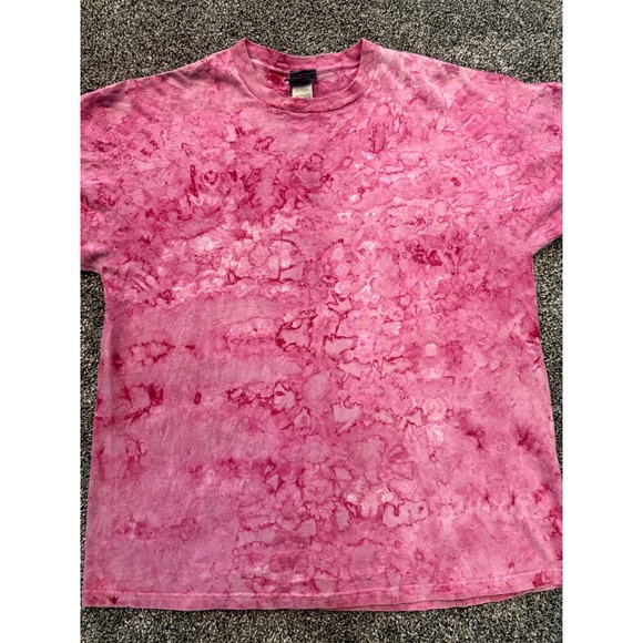 Time 2 Celebrate Other - Vintage Time 2 Celebrate Pink Tie Dye T Shirt XL Mens Short Sleeve Cotton Tee